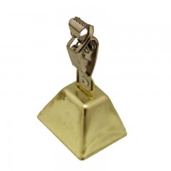 Fishing tools bells square brass ice clip on