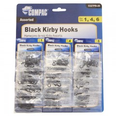 Compac Kirby Hooks on Display Card