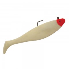 White Ghost rubber baits